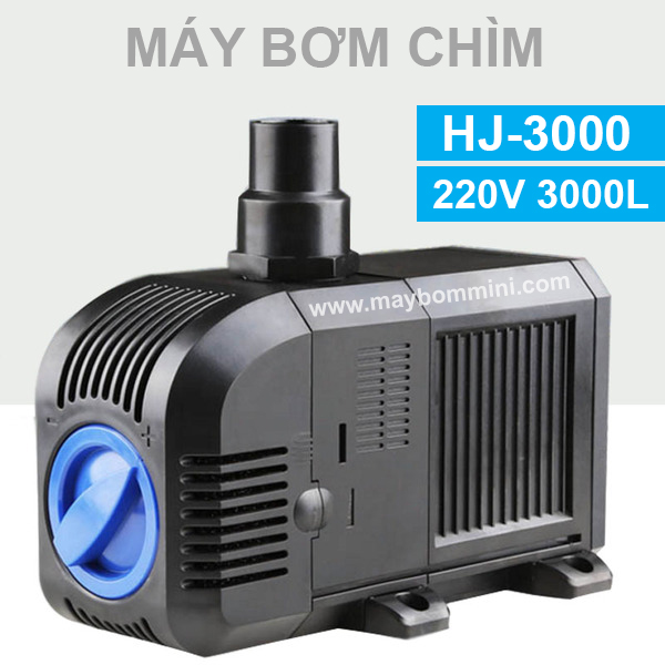 Máy bơm chìm 220V HJ-3000 3000L 22 Máy bơm chìm 220V hồ cá hòn non bộ