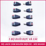 Jack Cam Nguon Dien Adapter Noi Nhanh 5 Bo Lazada