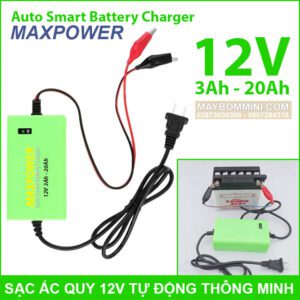 Sac Ac Quy Tu Dong Thong Minh 12v