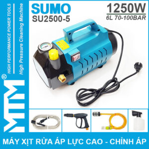 May Rua Xe Ap Luc Cao 220V 1250W Sumo SU2500 5