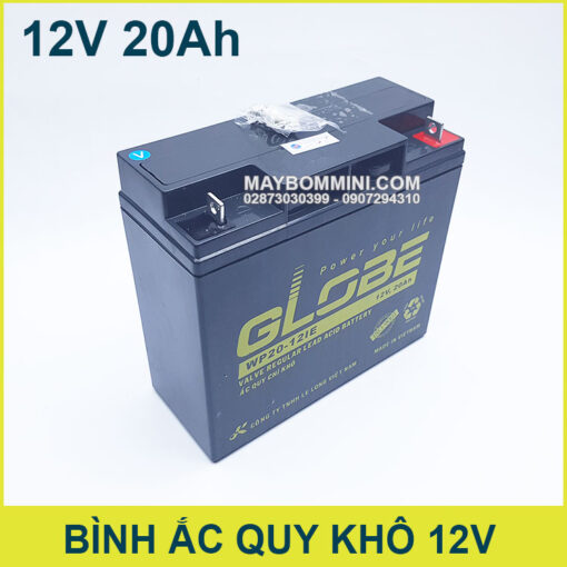 Ban Binh Ac Quy Chinh Hang Gia Re 12v 20ah