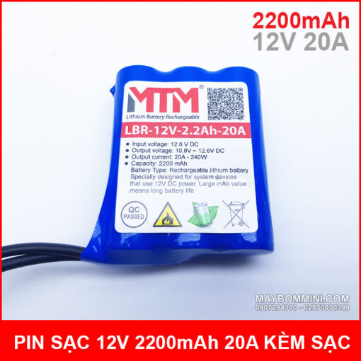 Pin Sac Lithium 12v Chat Luong Gia Re