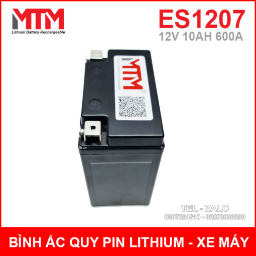 Ac Quy Pin Xe May 12v 10a MTM