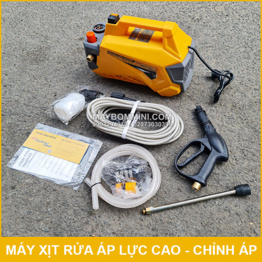 Ban May Rua Xe Ve Sinh May Lanh Gia Dinh Mini Chinh Hang Sonic 2800W