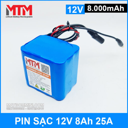 Pin 12v 8000mah Gia Re Chinh Hang