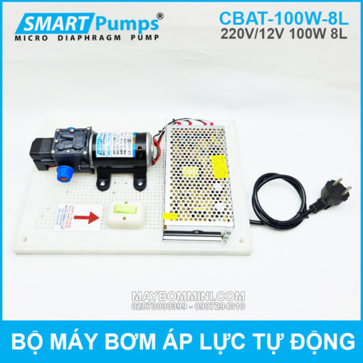 May Bom Xit Rua Ve Sinh May Lanh Gia Dinh 100W Smartpumps