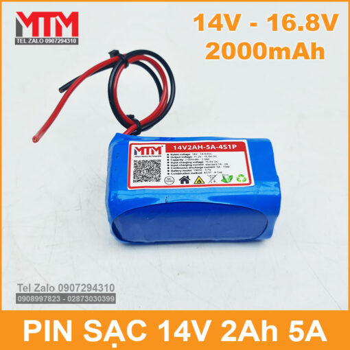 Pin Sac 14v 16v Gia Re 2000mah