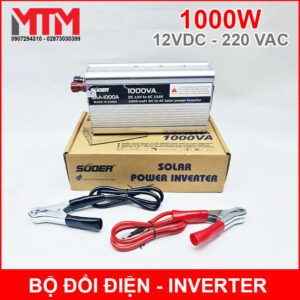 Bo Doi Dien Inverter 12v 220v 1000w Suoer SAA 1000A