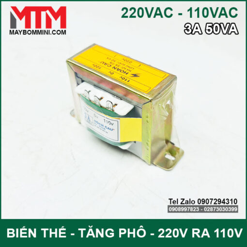 Bien The Tang Pho 220v 110v 3A