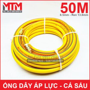 Ong Ap Luc Rua Xe Phun Thuoc Sau 8mm Ren 13mm 50 Met Crocodile Ca Sau