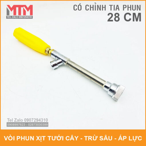 Ong Phun Xit Rua Xe Ve Sinh Nha Cua Ap Luc Cao 28cm