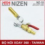 Su Dung Co Xoay 360 Va Bec Xit Rua Xe May Lanh