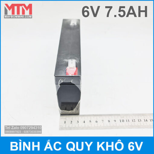 Chieu Rong Binh Ac Quy Kho 6v 7500mah