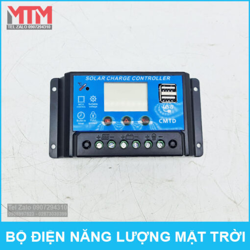 Dieu Khien Sac Nang Luong Mat Troi 12V 10A