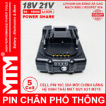 Pin Chan Pho Thong 18V 21V 5 CELL 2ah MTM Chinh Hang