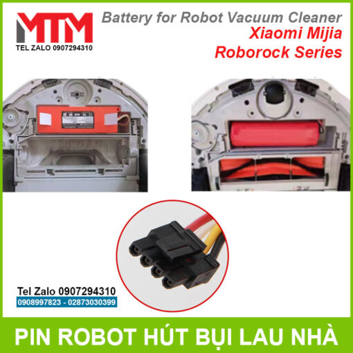 Cach Thay Pin Robot Hut Bui Lau Nha Xiaomi