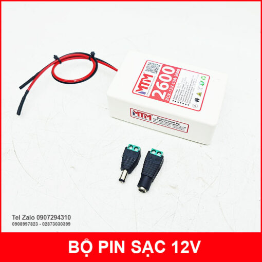 Bo Pin Sac 12V 2000mah 10A MTM