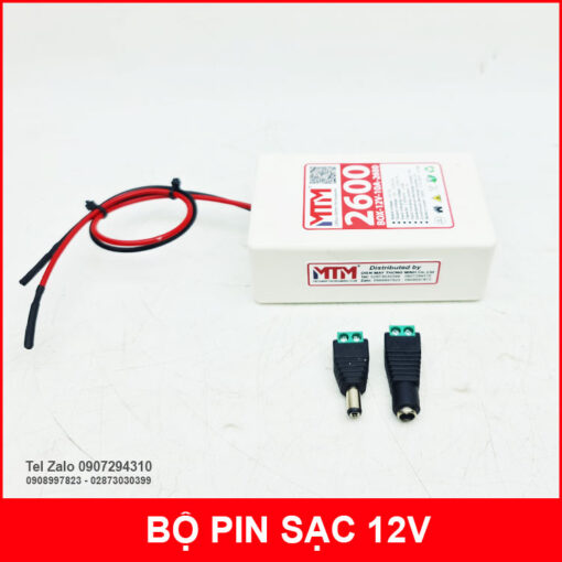 Pin 3S 12v 2600mah 10A