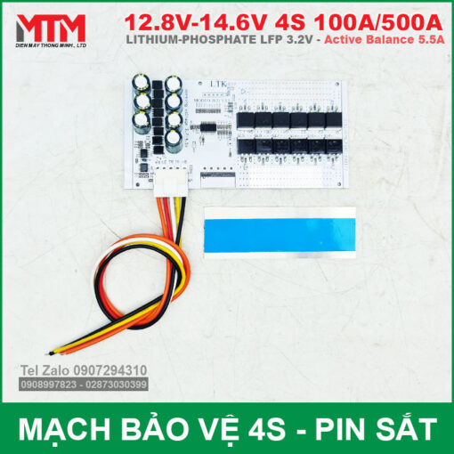 Mach Kich Xe May Bao Ve Can Bang Pin Sat 4S 500A