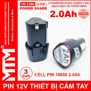 Pin May Khoan 12v 2000mah Khe B MTM 2026