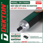 Den Led May Chuyen Vit Mini DEKTON DK CV0501 4 Cap Do Chan Sac Type C Kem Nhieu Phu Kien
