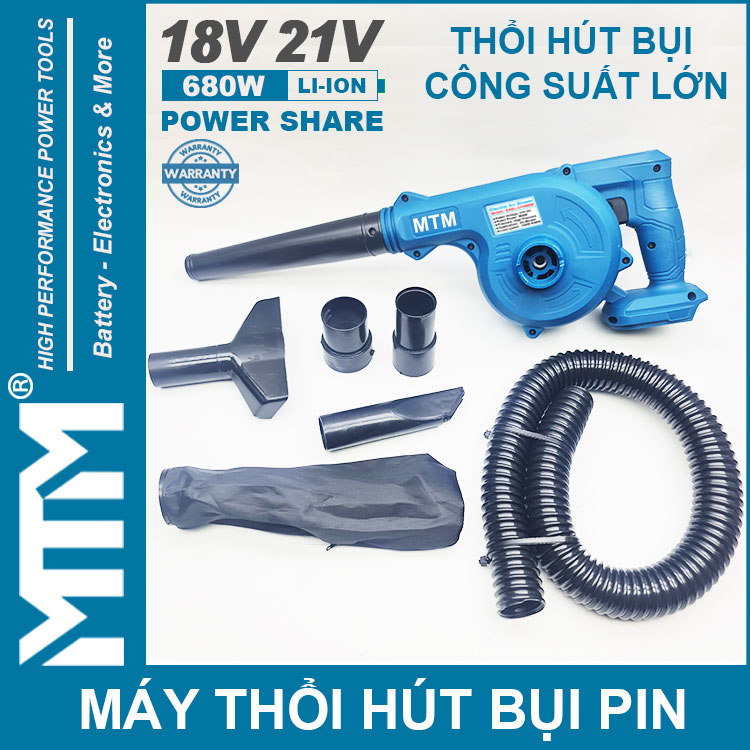 May Thoi Bui Pin Makita Chan Pho Thong 21V 680W 13000rm MTM May Thoi Bui Pin Makita Chan Pho Thong 21V 680W 13000rm MTM