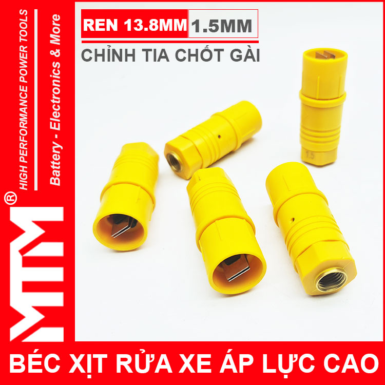 Bec Xit Rua Xe Ap Luc Cao Chinh Tia Chot Gai 1mm5 Bec Xit Rua Xe Ap Luc Cao Chinh Tia Chot Gai 1mm5