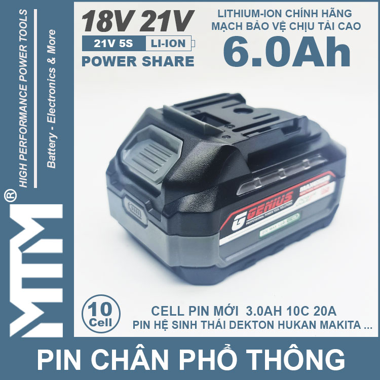 Pin Chan Pho Thong 10cell 6000MAh 80A Led Bao Pin 2 Ben Pin Chan Pho Thong 10cell 6000MAh 80A Led Bao Pin 2 Ben