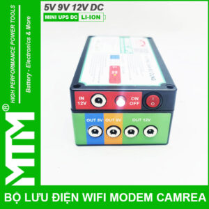 Cong Nguon Du Phong Wifi Modem Camera USB 5V 12V 5A Su Dung
