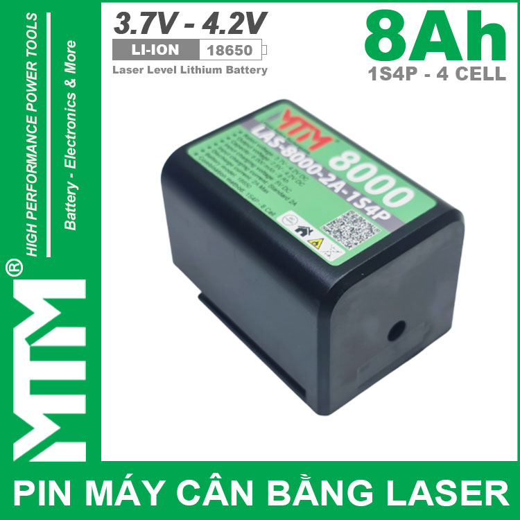 Pin May Ban Cot Can Bang Laser 1S4P 4 Cell MTM 8000mah Pin May Ban Cot Can Bang Laser 1S4P 4 Cell MTM 8000mah