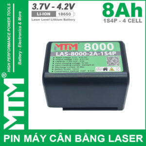 Pin May Ban Cot Can Bang Laser 1S4P 4 Cell MTM 8aH