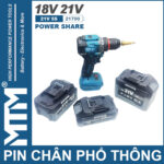 Su Dung Pin Chan Pho Thong 21V 120A Led 2 Hong Cell 21700 Cao Cap Chinh Hang Gia Re
